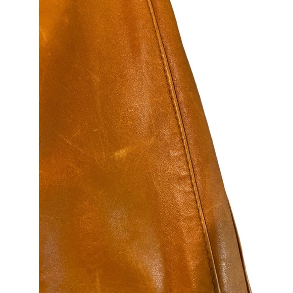 Vintage Leather bomber style jacket. EU38 - Picture 9 of 16